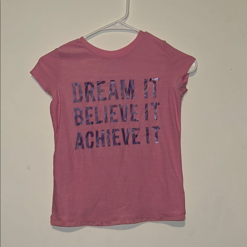 Pink Graphic Kids T-Shirt
